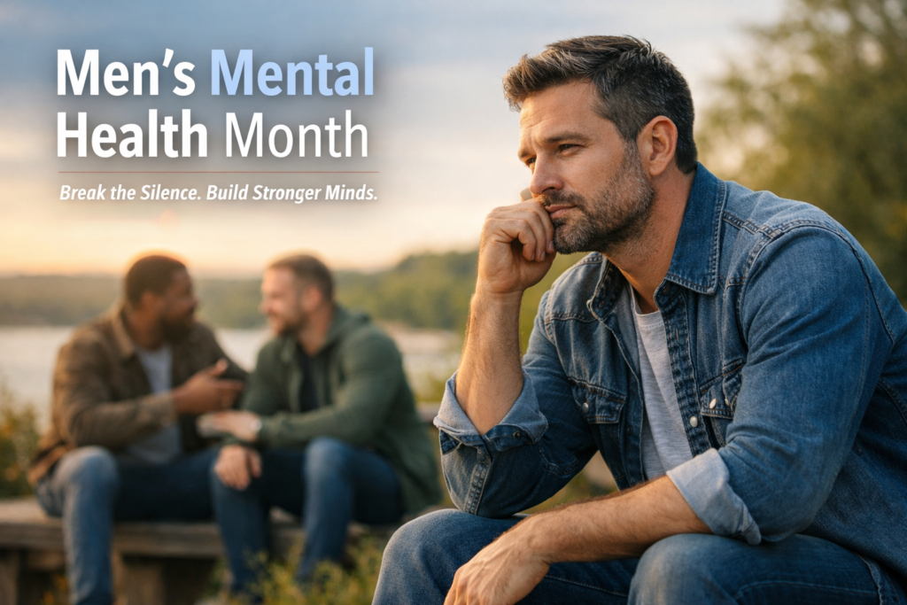 Men’s Mental Health Month: Why It Matters More Than Ever men’s mental health month